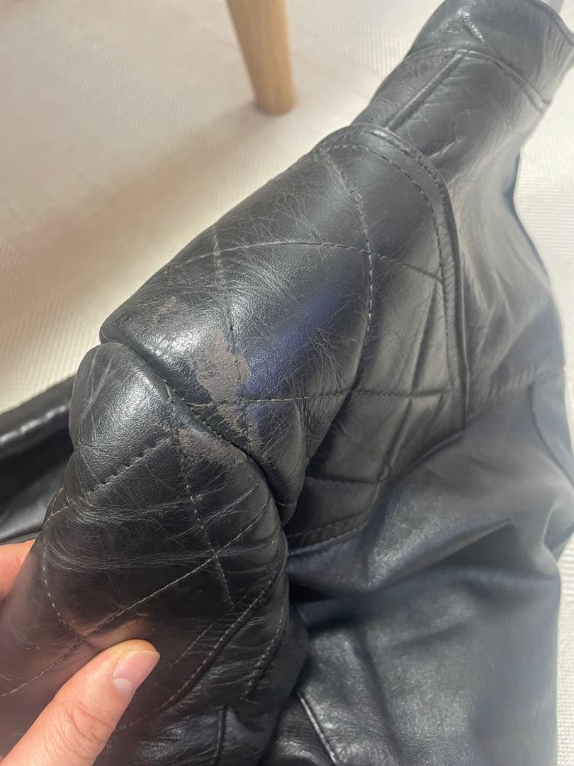 ア*キ様 ルイスレザー スーパーモンザ 黒