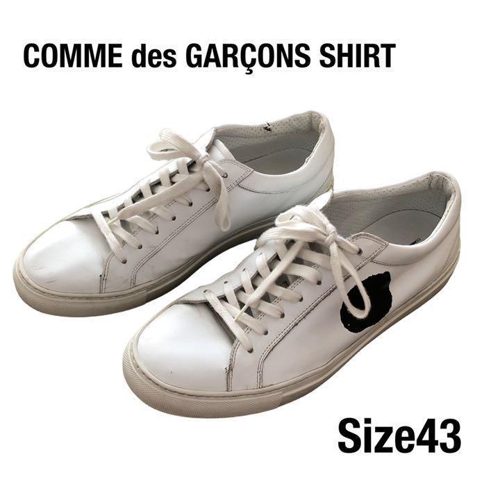 コムデギャルソンシャツ　スニーカー　43 comme des garcons