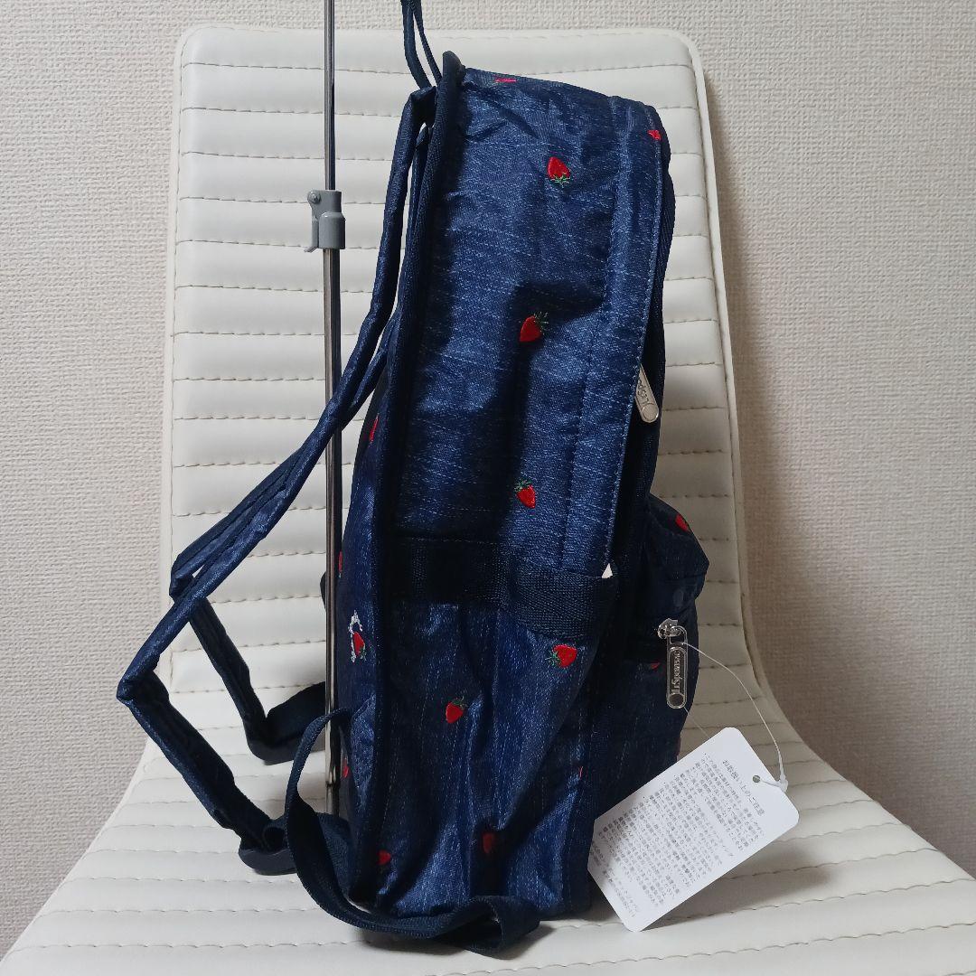 2082　レスポートサック　リュック　刺繍　イチゴ　タグ付き新品 2082 レスポートサック リュック 刺繍 イチゴ タグ付き新品
