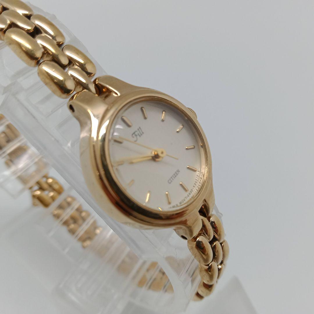 【未使用】【稼働品】CITIZEN Fill ブレス腕時計 FZ13-1792H