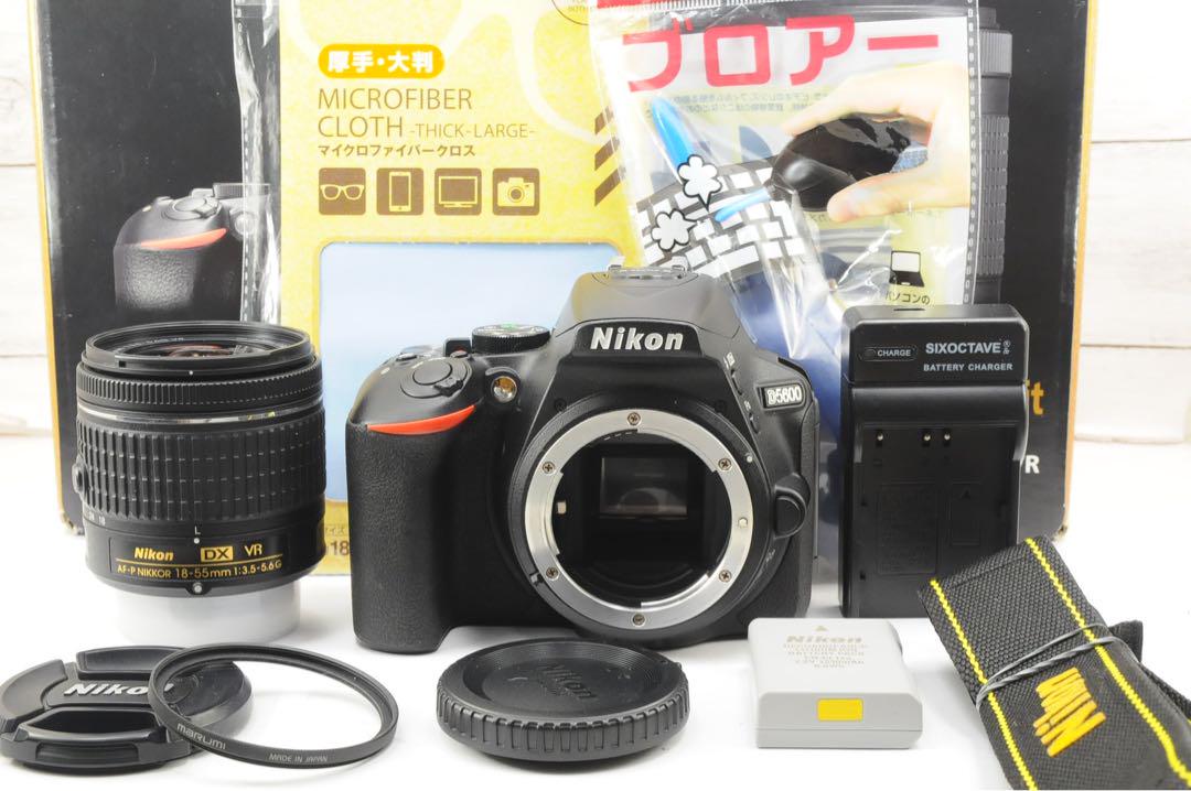 ❤️カメラデビューに❤️Wi-Fi &自撮り❤️Nikon D5600