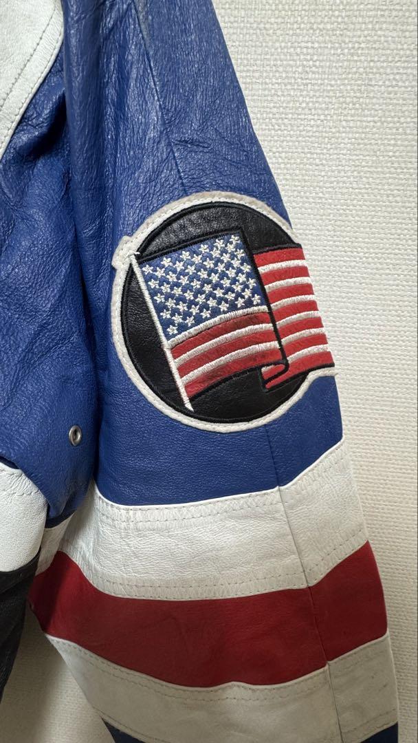 ジャケット・アウター 90s USA leather jacket