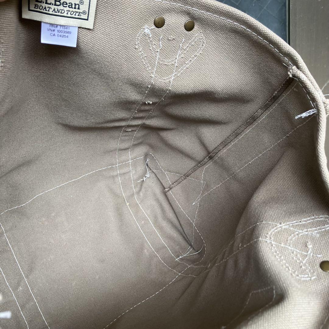 L.L.Bean トートバッグ カタディン レザーハンドル