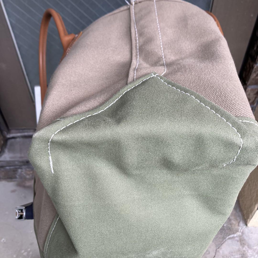 L.L.Bean トートバッグ カタディン レザーハンドル