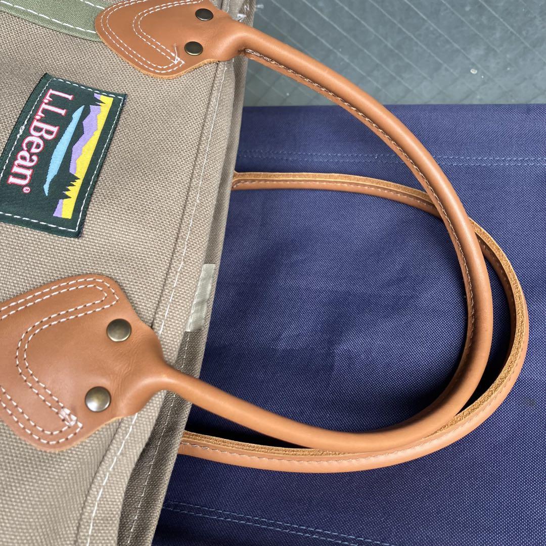 L.L.Bean トートバッグ カタディン レザーハンドル