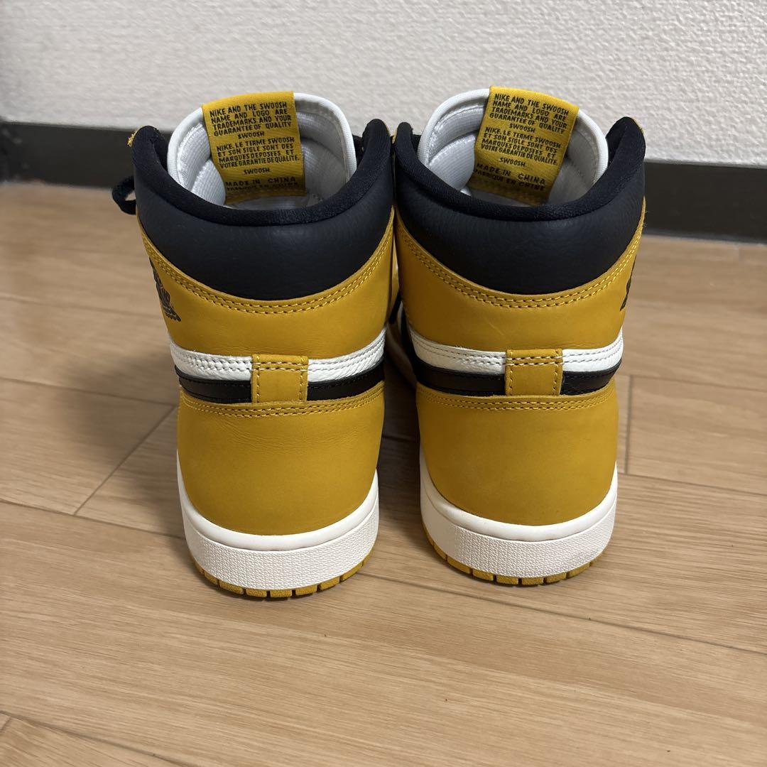 靴 Air Jordan 1 Retro High OG Yellow Ochre
