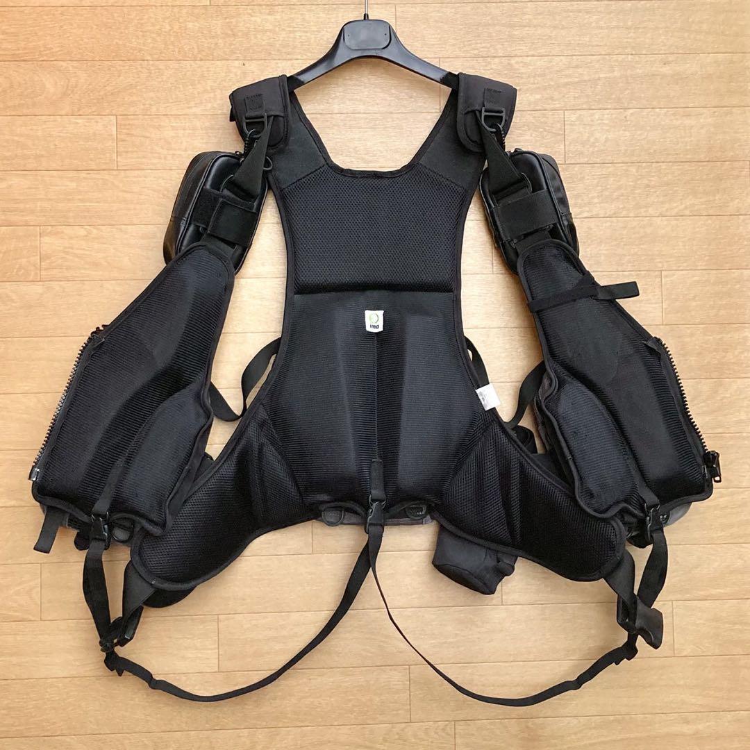 美品 ima フローティングベスト X-0 ゲームベスト ダブルポーチ 美品 ima フローティングベスト X-0 ゲームベスト ダブルポーチ