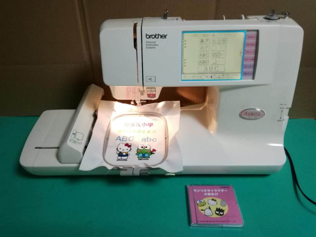 好評超歓迎 整備済ブラザーミシン famier EM9893 刺繍 大型液晶 自糸切サンリオ 7ieGd-m20658577970 最新作大得価