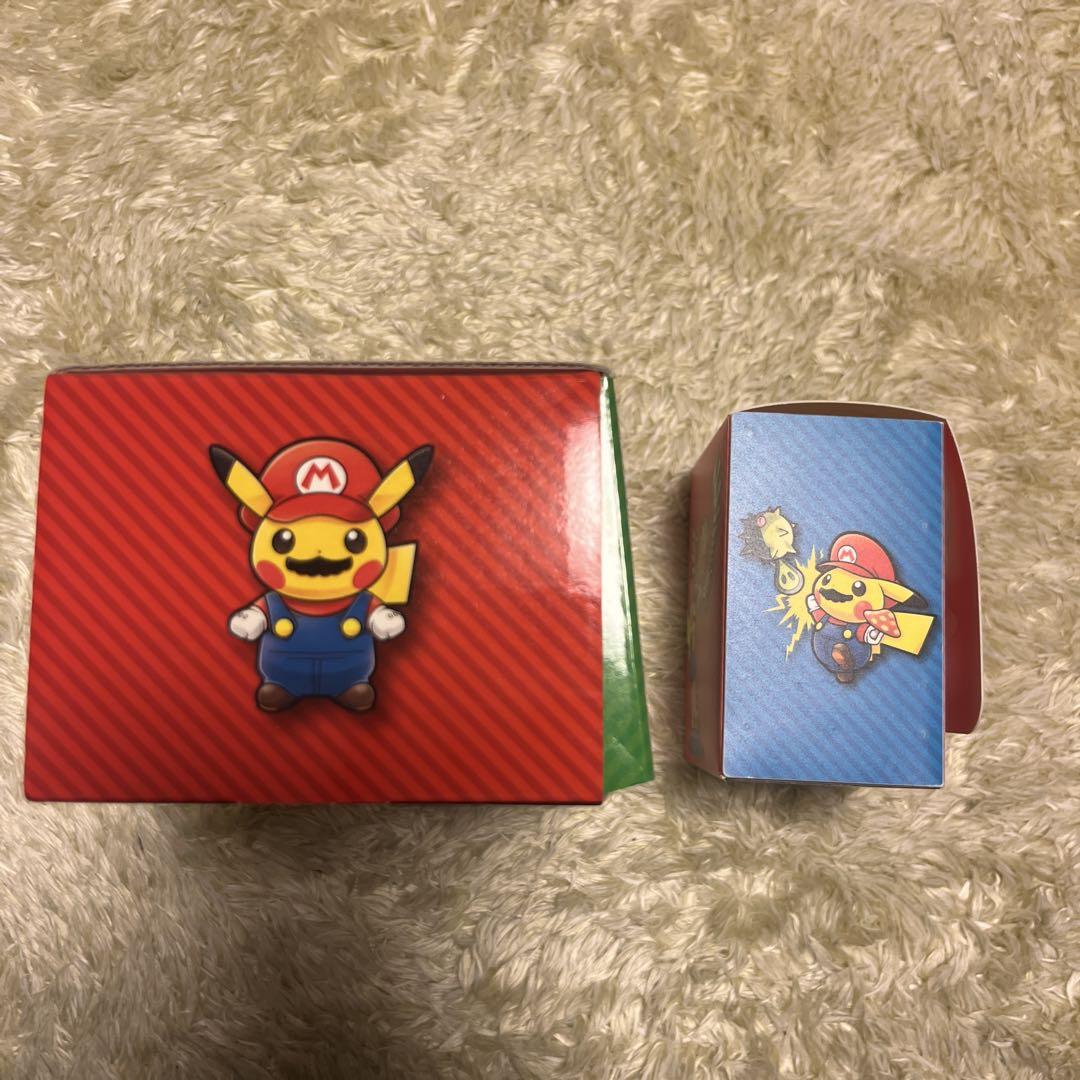 マリオピカチュウ スペシャルbox スリーブ　デッキケース　ストレージ