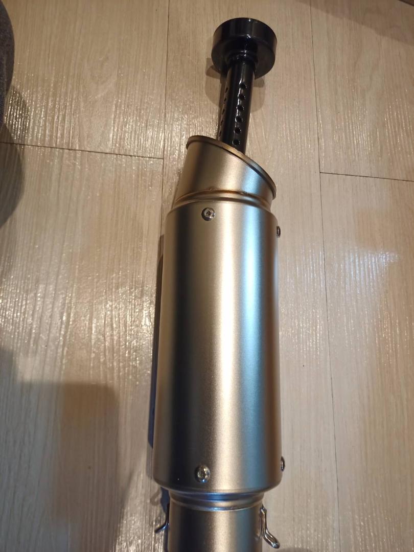 サンバーフルセット1.2m ダブルインナーサイレンサーセット ななめタイプ サンバーフルセット1.2m 焼き色ダブルインナーサイレンサー
