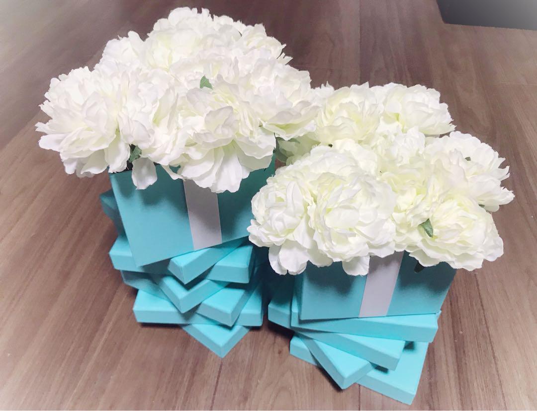 ティファニーBOX Tiffany婚　ティファニーブルー　ウェルカムスペース