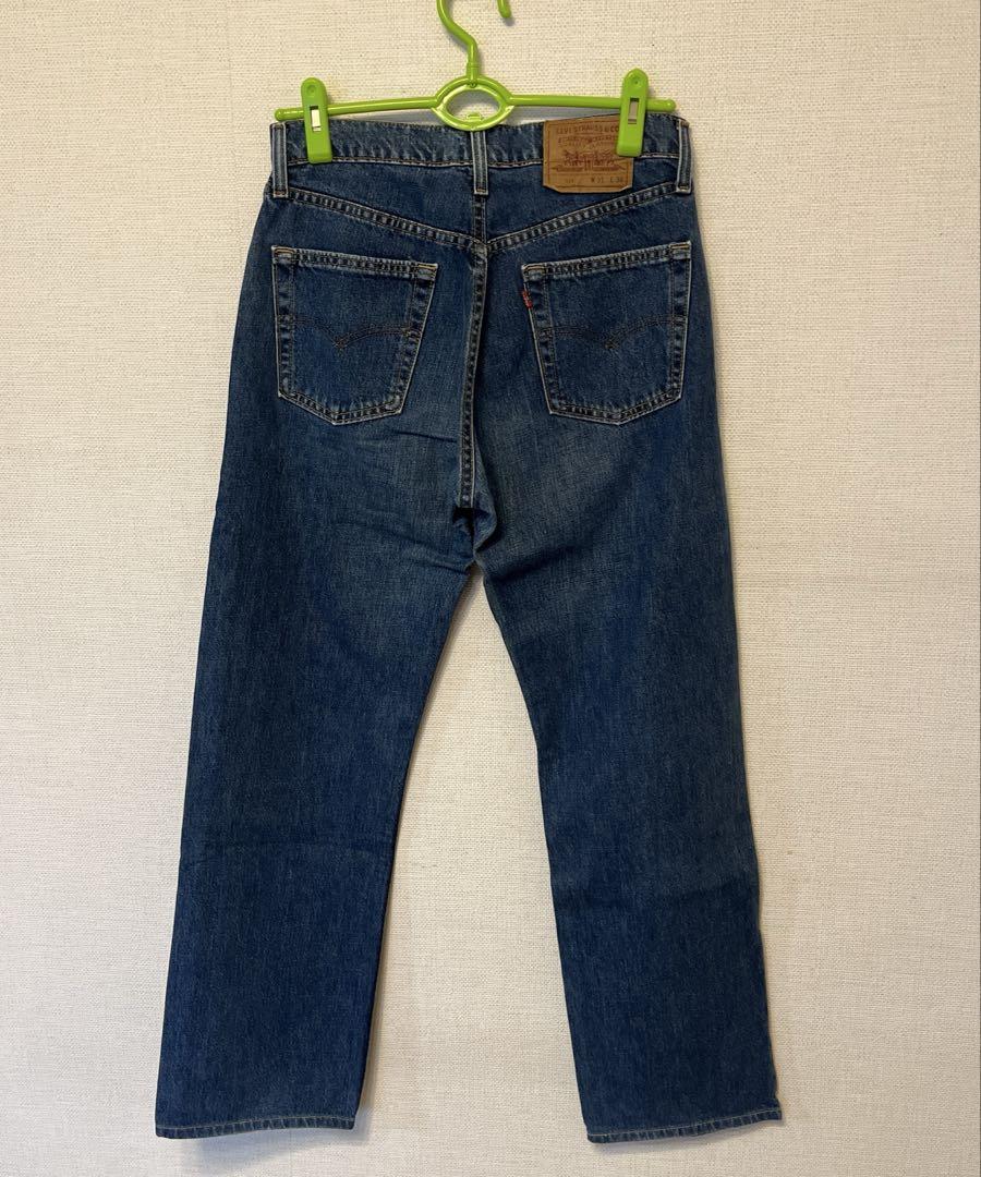 リーバイス519ストレートデニムパンツ インディゴ米国製