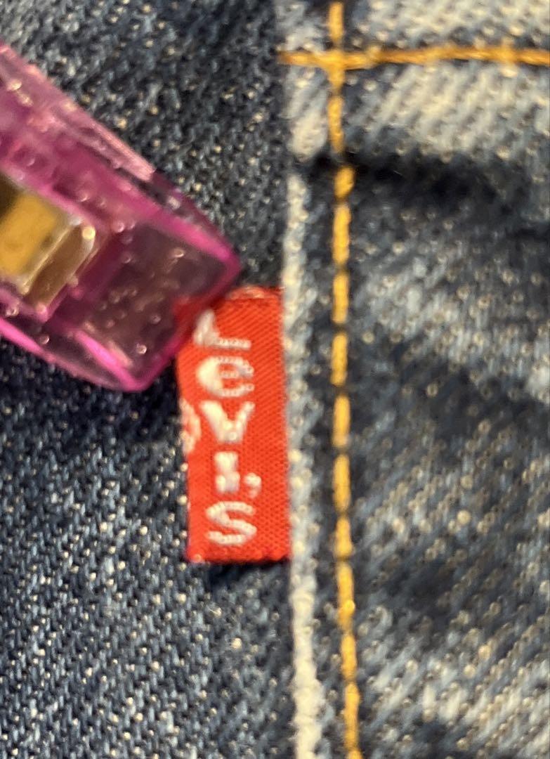 リーバイス519ストレートデニムパンツ インディゴ米国製