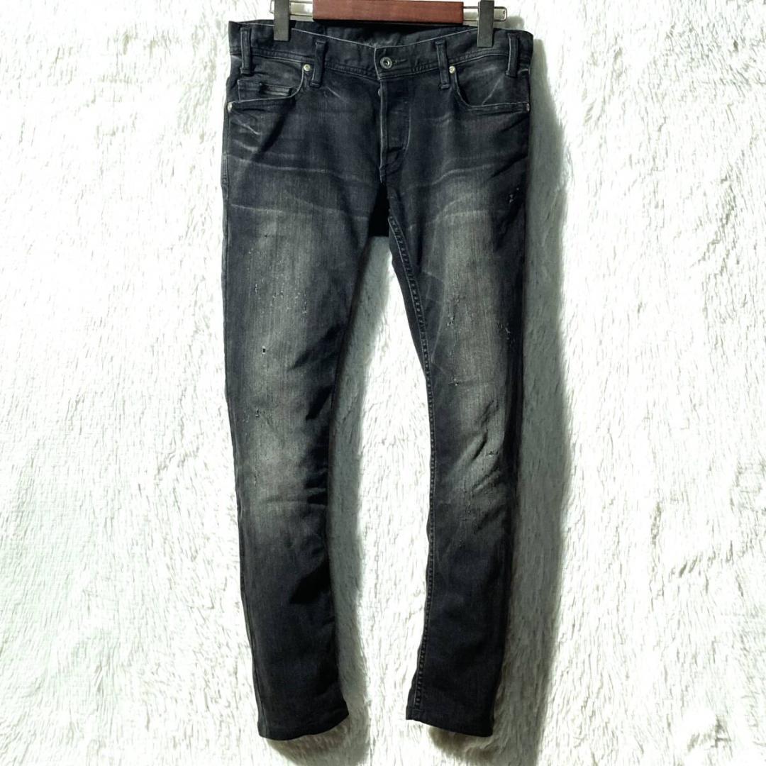 ✨新品未使用✨24年製✨ 5351 プールオム　スキニーデニム　ストレッチ　48 40周年オリジナルバンダナ付き ハイパーストレッチ スキニー