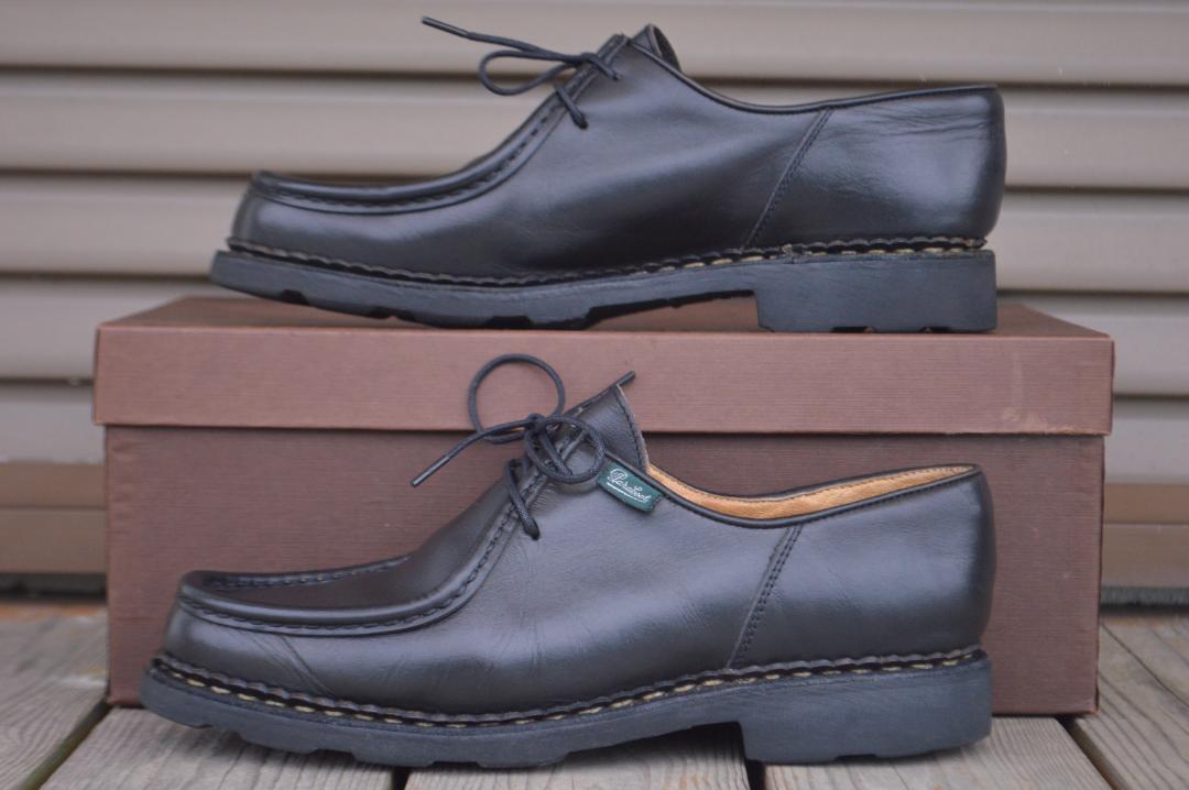PARABOOT　MICHAEL　UK5.5　ブラック　ミカエル