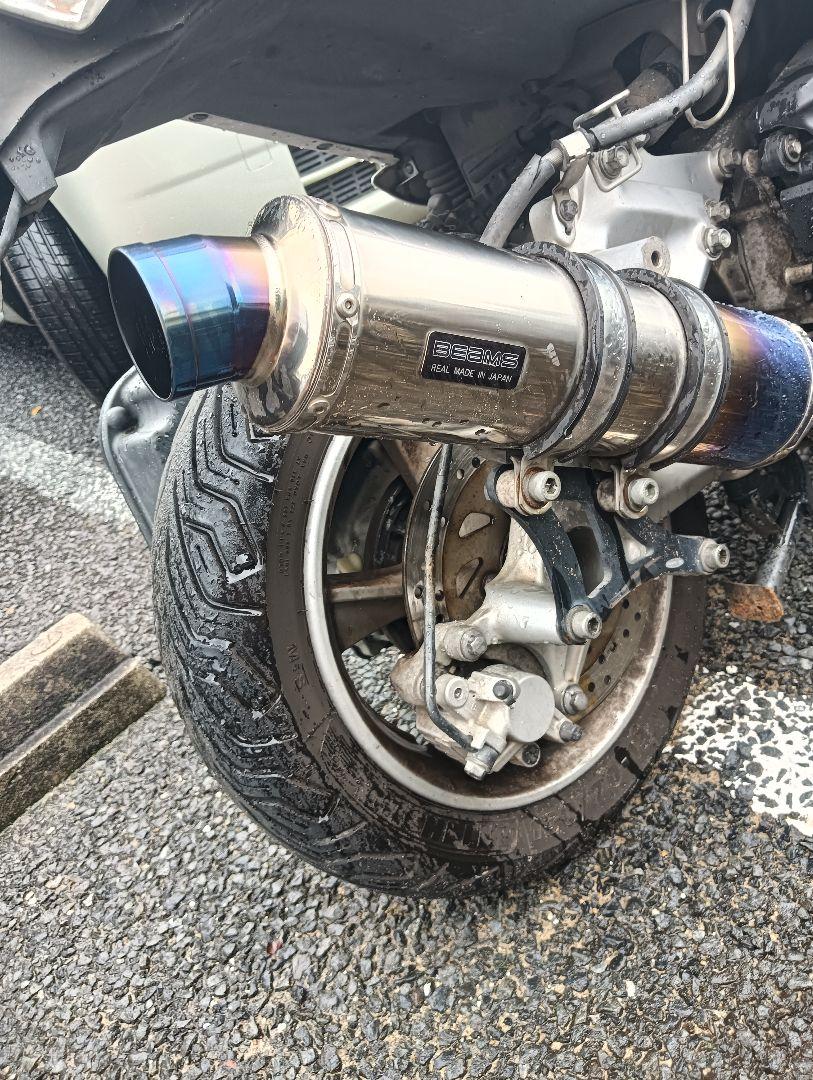 マジェスティs　ビームス　フルエキマフラー　ヨシムラ　モリワキ　忠男