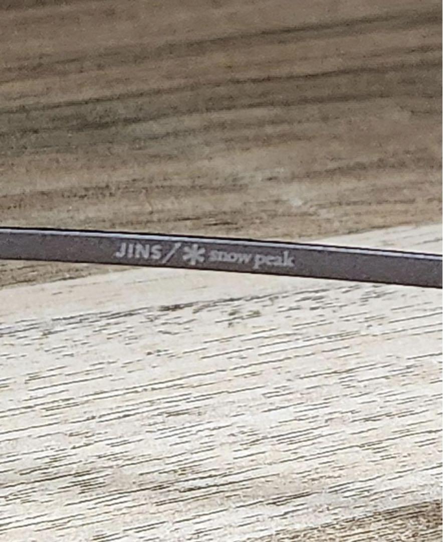 JINS×Snow Peak サングラス UMF-23S-017 コラボ