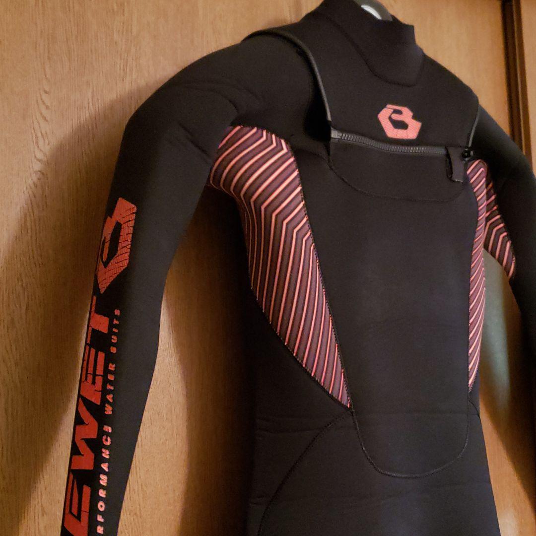ウエットスーツ　BE WET 3mmジャーフル　チェストジップ　美品