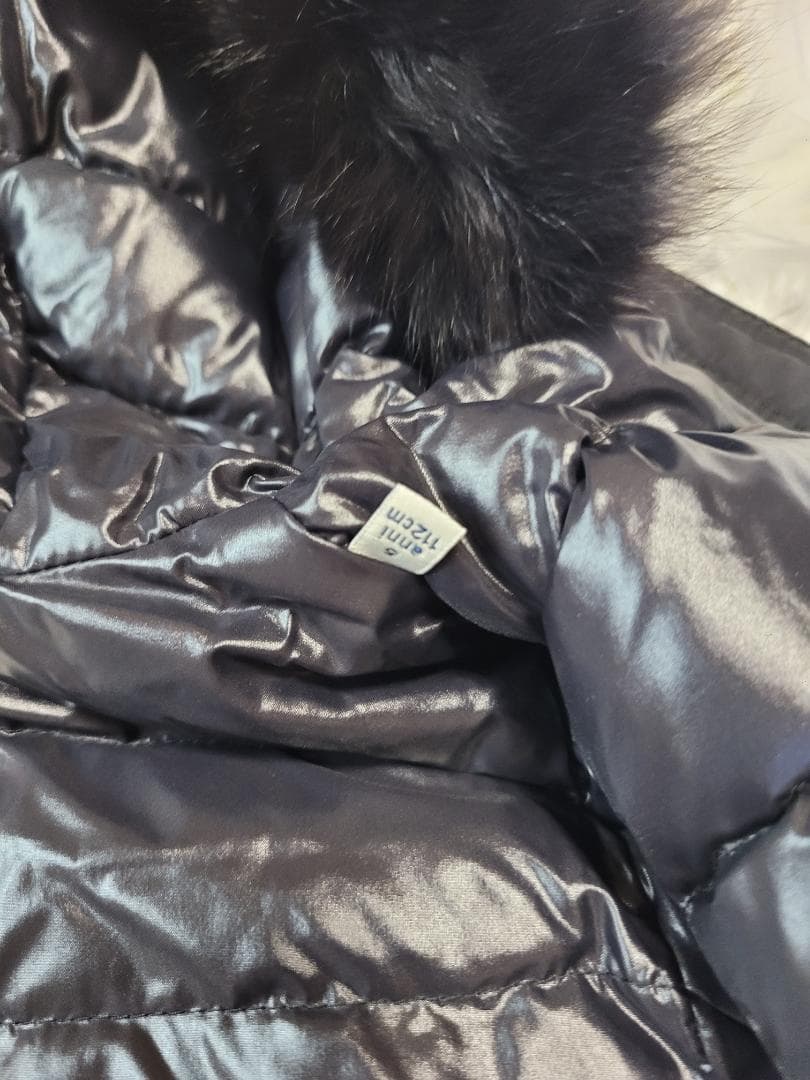 モンクレール ブラック ダウンコート