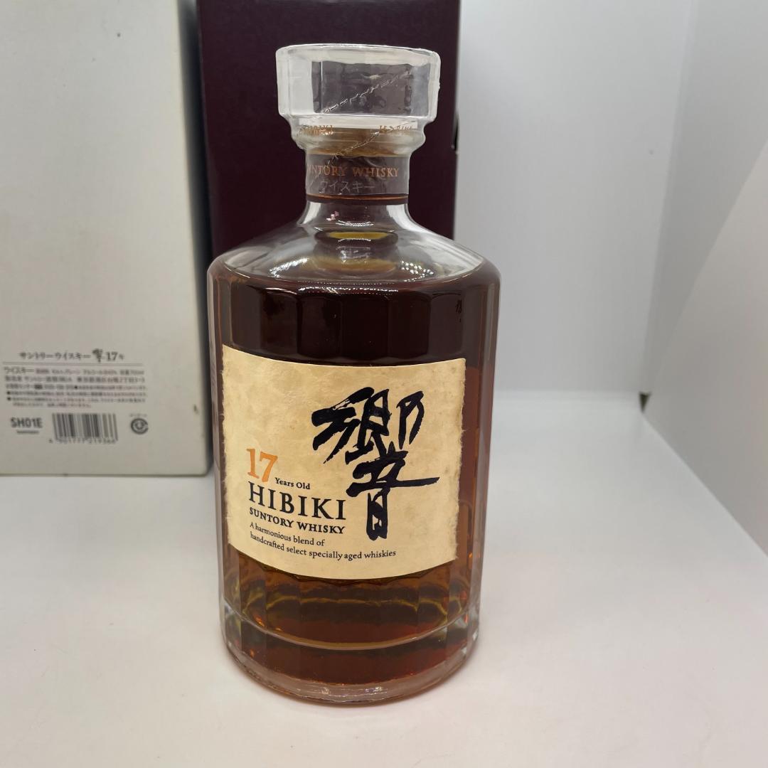 【古酒・未開封】サントリー 響17年 HIBIKI 43％/700㎖ 箱付き