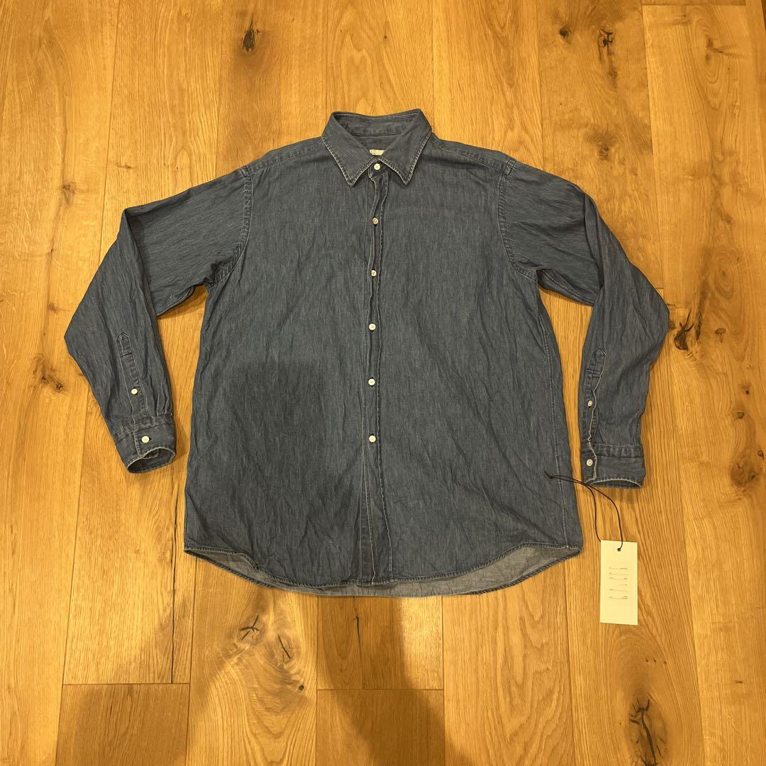A.PRESSE ウォッシュドデニムシャツsize2