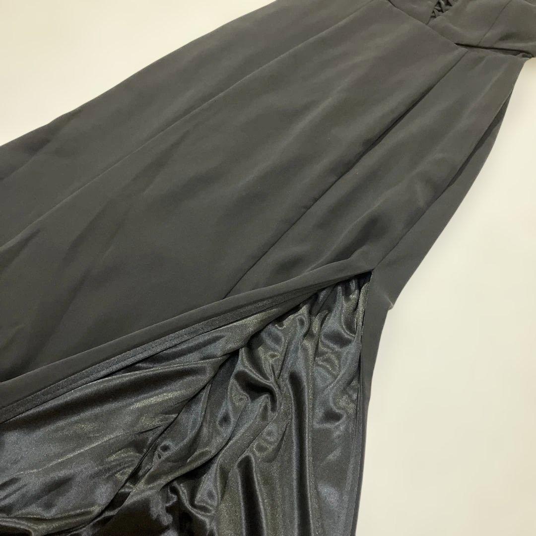 *新品*ROBEdeFLEURS /キャバドレス ロングワンピース ブラック *新品*ROBEdeFLEURS /キャバドレス ロングワンピース ブラック