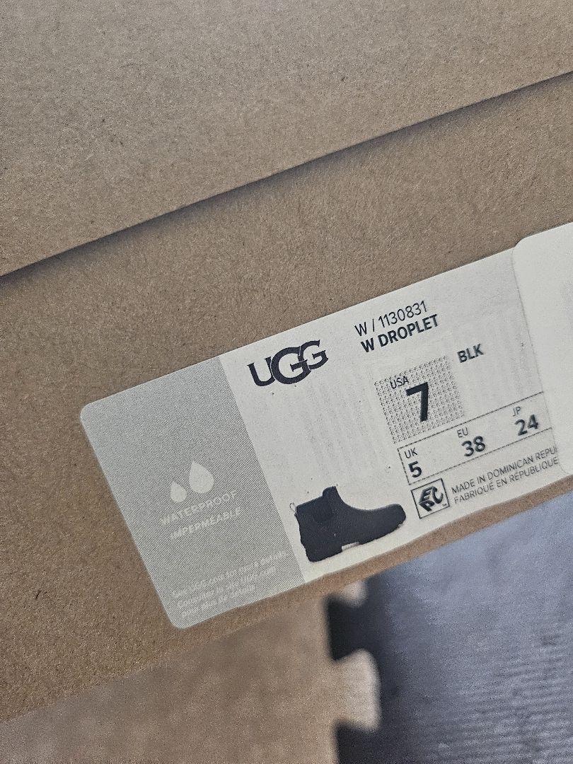 UGG アグ レインブーツ。長靴。サイズ24。