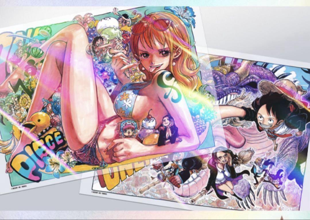ONE PIECE ホログラムクリアポスターセット　新品未開封