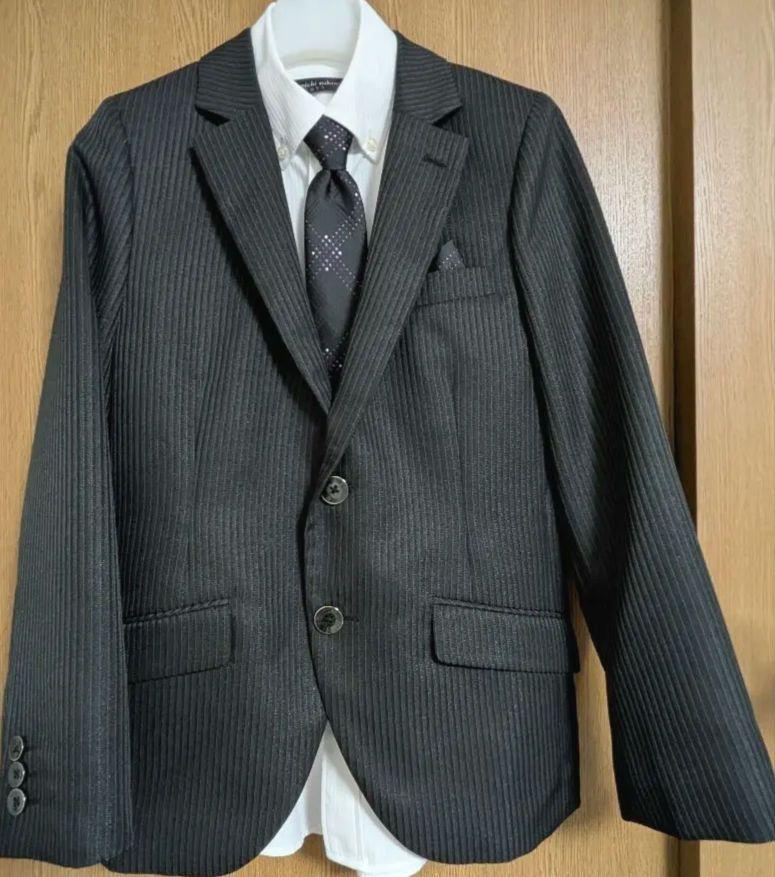 即日発送　小学校卒業　中学入学　sirmione　165cm　スーツ　７点セット kids-robe_3028501