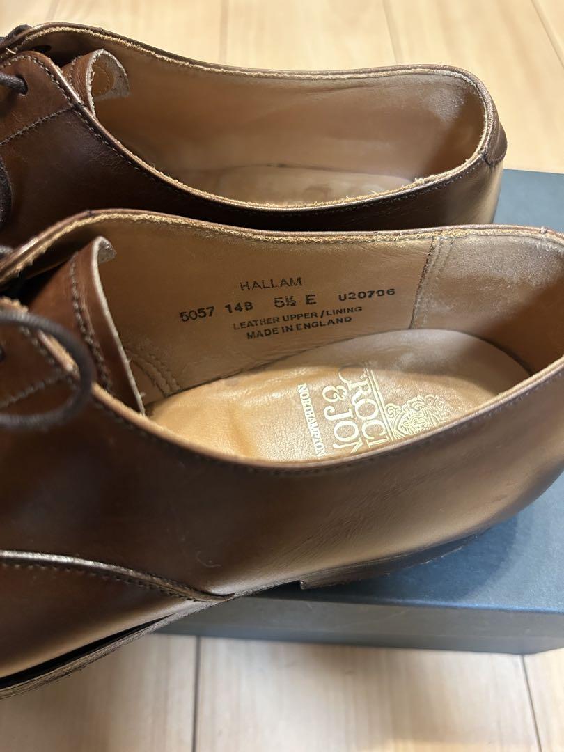 CROCKETT&JONES クロケットアンドジョーンズレースアップキャップトゥ