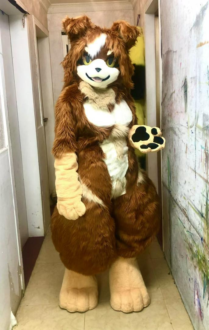 オオカミ　ケモノ　着ぐるみ　マスク　コスプレ　コスチューム　一式