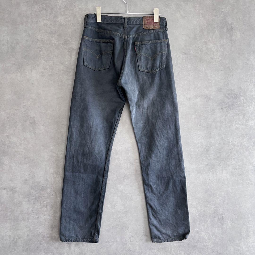 90s Levi's ユーロリーバイス 501 デニムパンツ後染めグレー