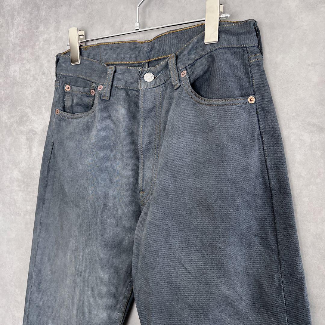 90s Levi's ユーロリーバイス 501 デニムパンツ後染めグレー