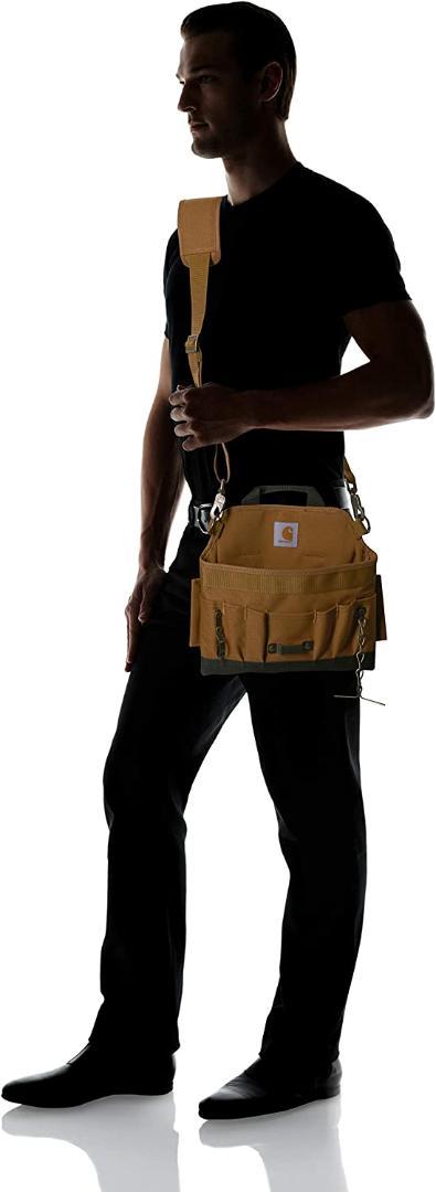 カーハート レガシー 電気技師 ポーチ 茶 ○新品 Carhartt