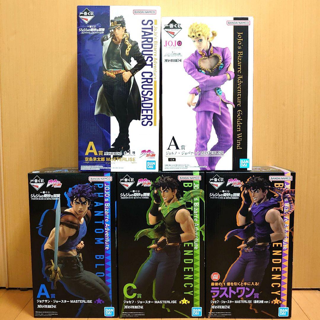 ジョジョ　一番くじ　フィギュア　ジョジョの奇妙な冒険 一番くじ ジョジョの奇妙な冒険 PHANTOM BLOOD＆BATTLE TENDENCY