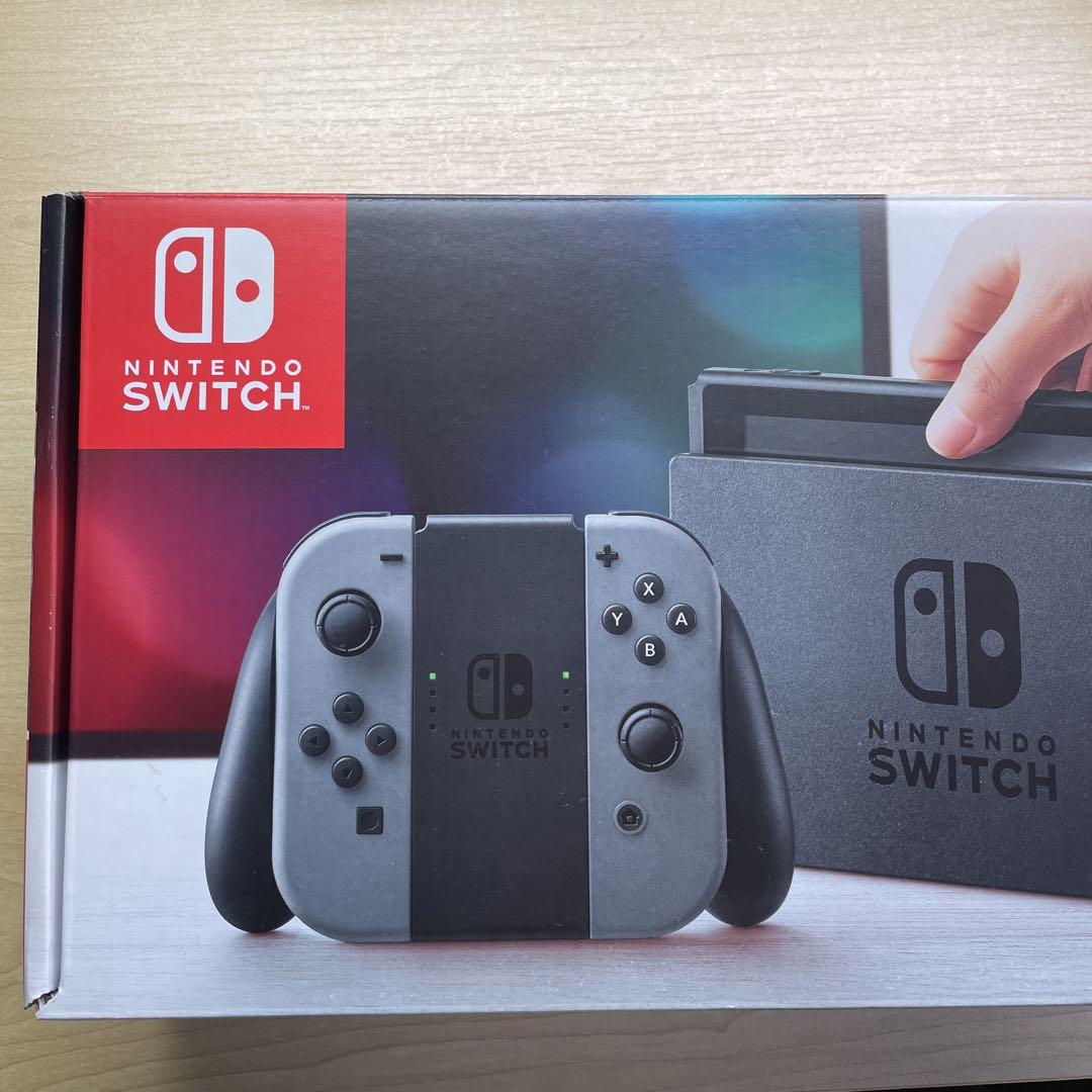 Nintendo Switch グレー 本体 付属品全て付き