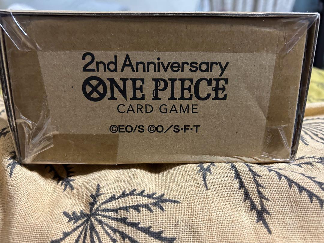 新品未開封ONE PIECEカードゲーム 2nd ANNIVERSARY SET