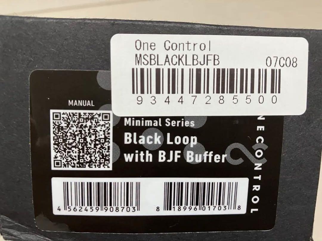 ギター One Control Black Loop with BJF Buffer