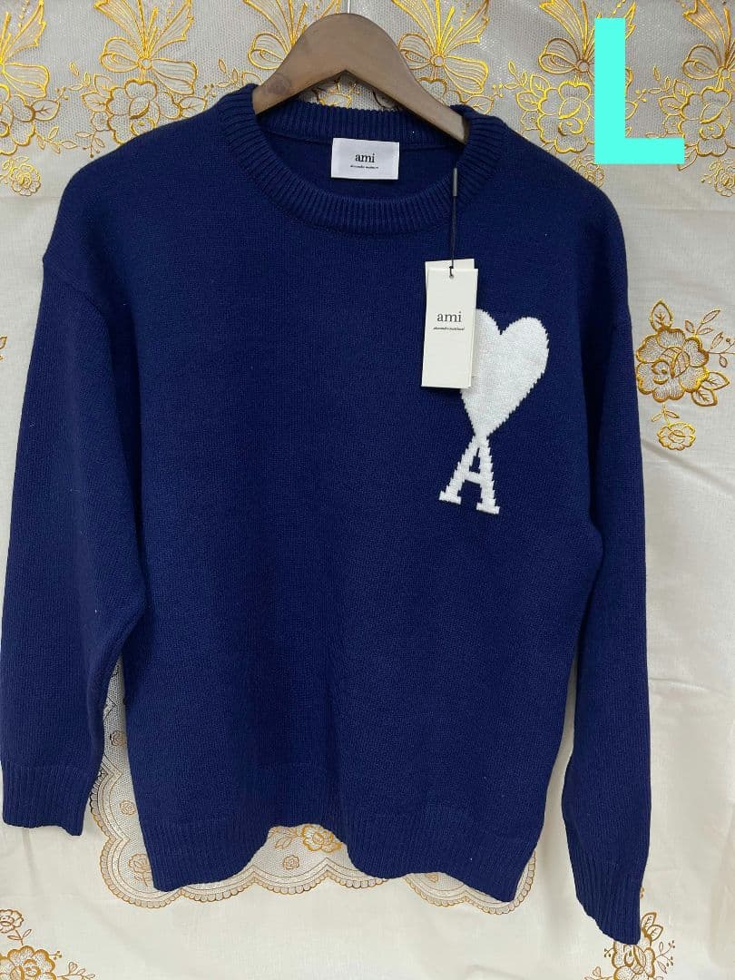 人気AmiParis アミパリス  ニット セーター 男女兼用 L 9,125円