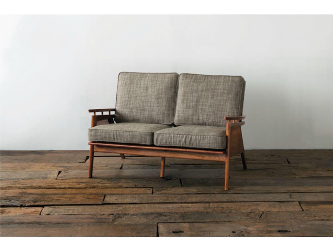 【N】アクメファニチャー　WICKER SOFA 2P