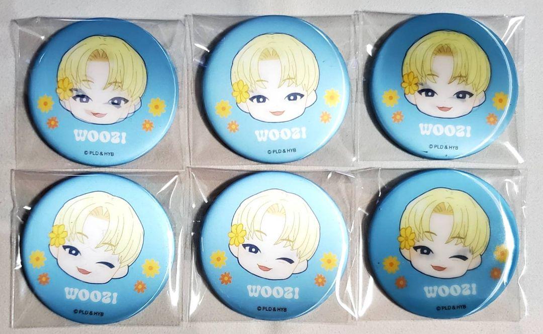 シモンズグランドセール セブチ SEVENTEEN まじかる百貨店 缶バッジ ウジ 6点セット アイドル
