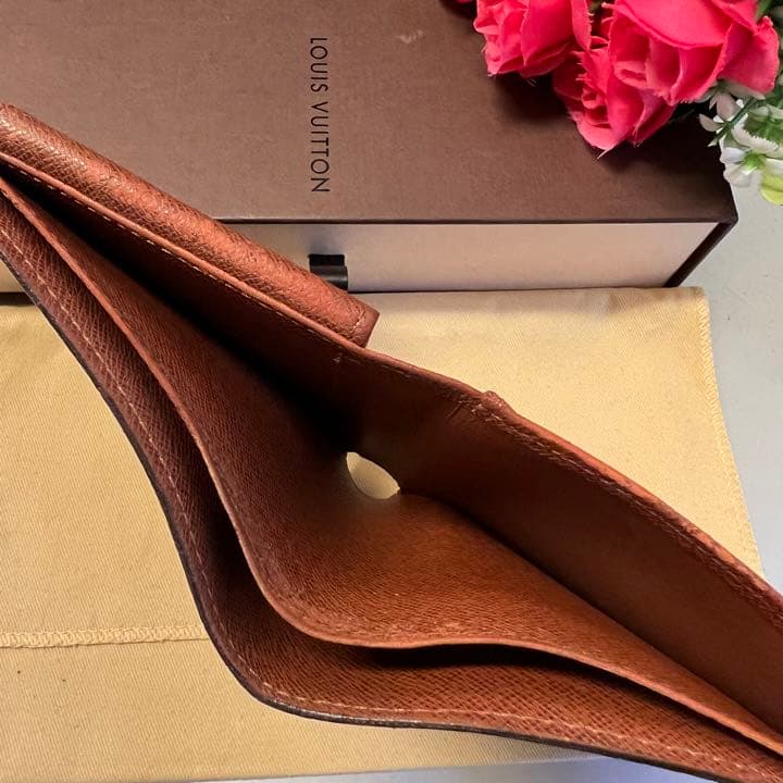 未使用に近い‼️ ルイヴィトン モノグラム ポルトフォイユ マルコ 財布