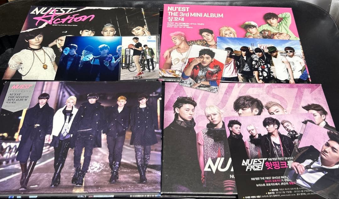 NU EST album セット トレカ付き目立った傷や汚れなし