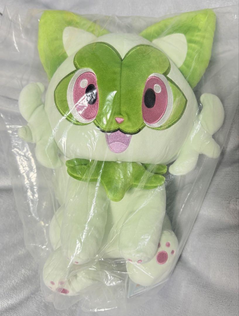 【6/8まで値下げ】ぽてはぐクッション ニャオハ ぬいぐるみ ポケモン