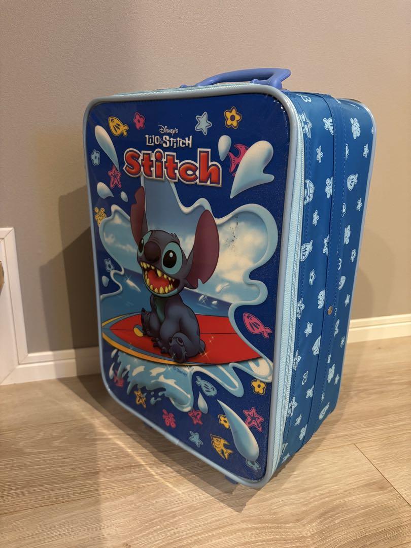 ディズニー スティッチ ナップザック　キャリーバッグ
