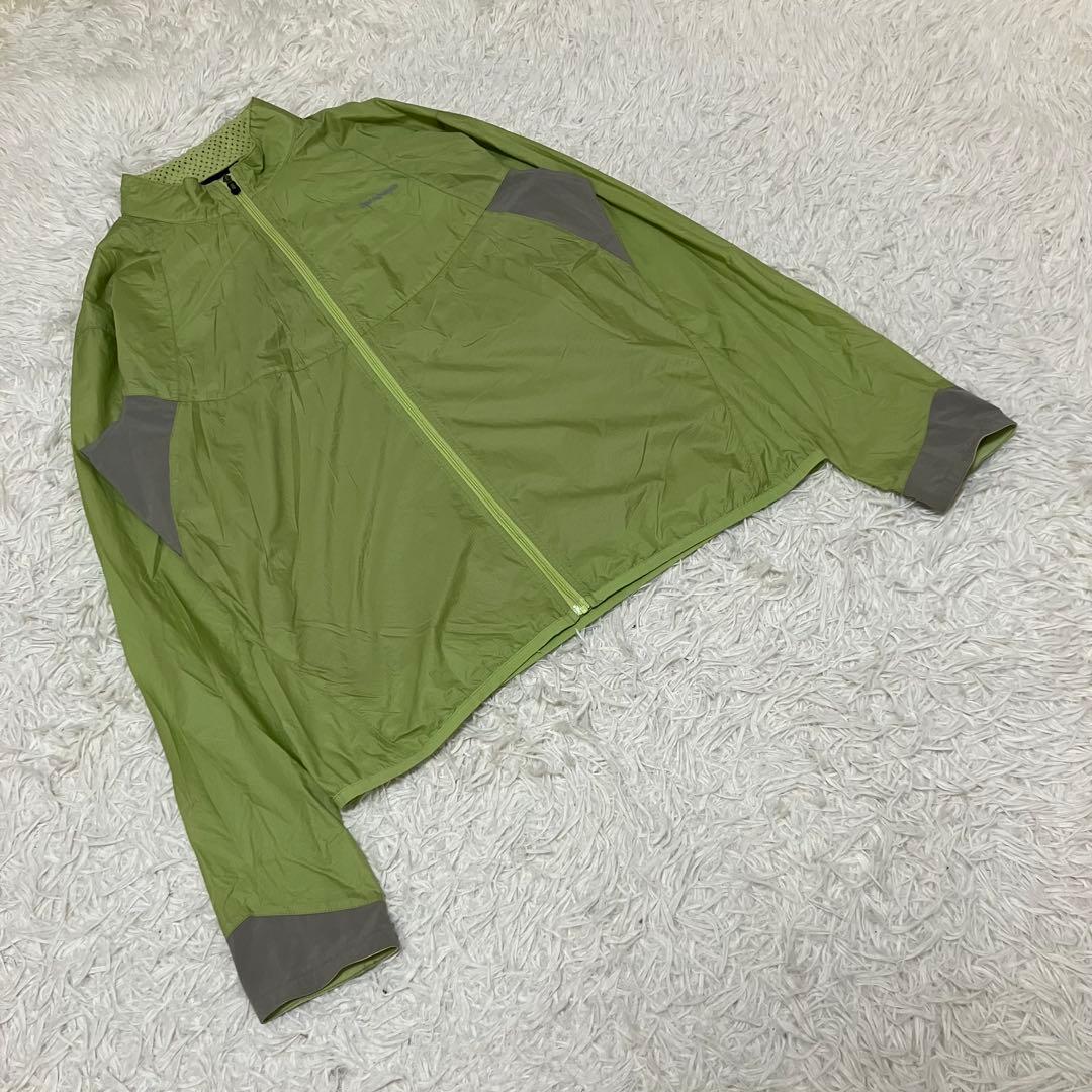 patagonia パタゴニア ナイロンパーカー ジャケット 羽織 黄緑 LL patagonia