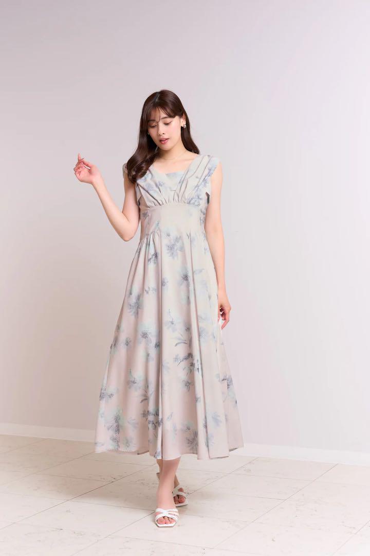 Herlipto Amboise Gathered Flare Dress 新品