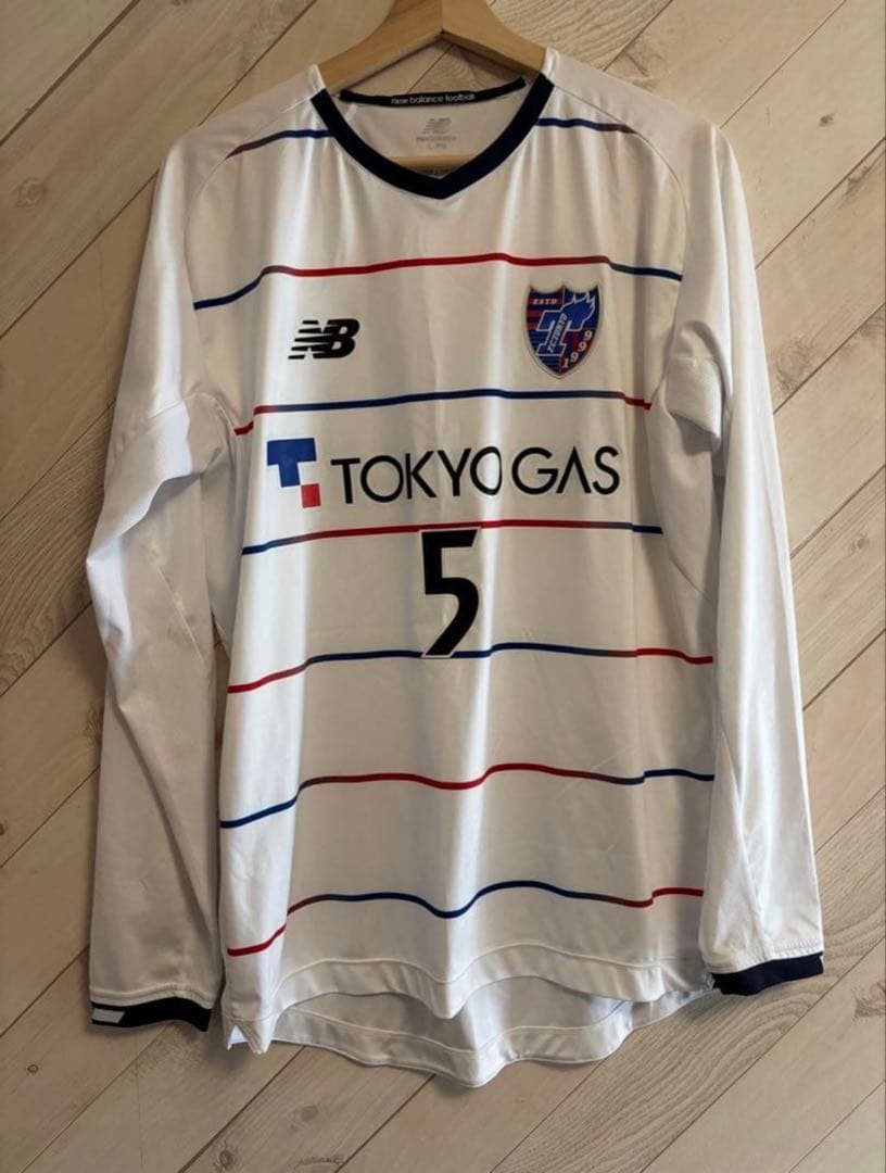 FC東京 5番 長友佑都 長袖ユニフォーム Lnew balance