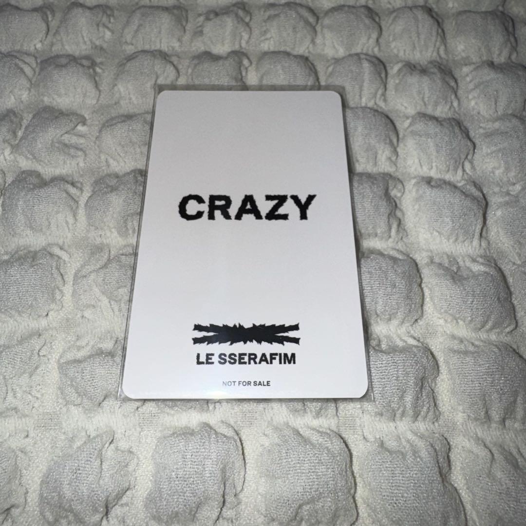 lesserafim  サクラ　未開封　ラキドロ付 crazy weverse LESSERAFIM CRAZY Weverse 抽選ラキドロ サクラ