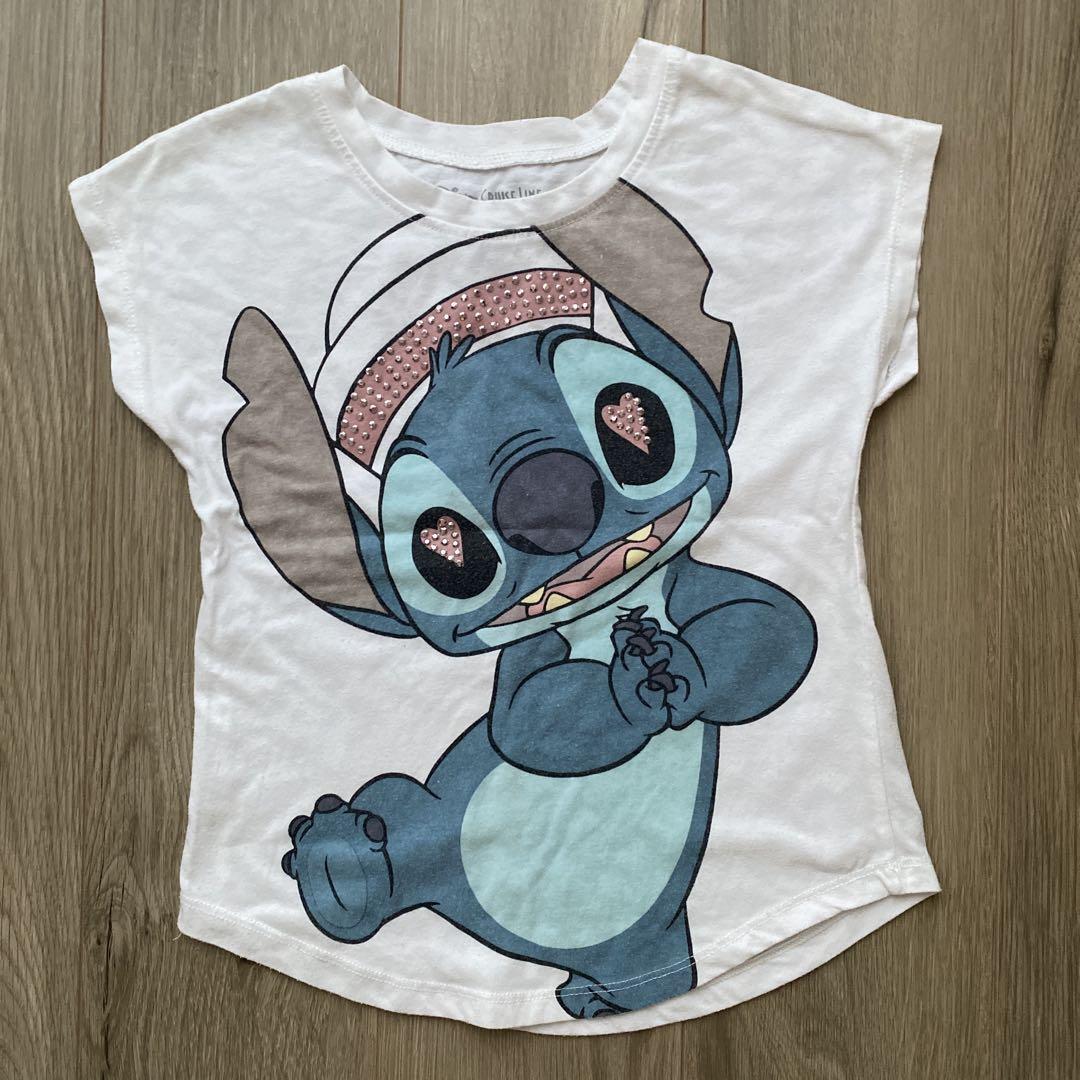 福袋 売れ残り ディズニークルーズライン スティッチ ストーン付きTシャツ M その他